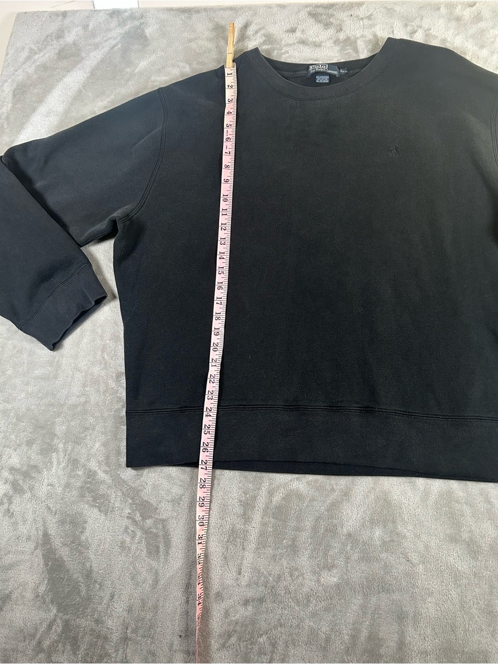 Ralph Lauren Black Crewneck Sweatshirt - Picture 8 of 11